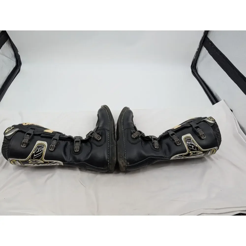 Gaerne Black Men's Off-Road Motorcycle Boot Size 12 Racing Biker Racer Moto **